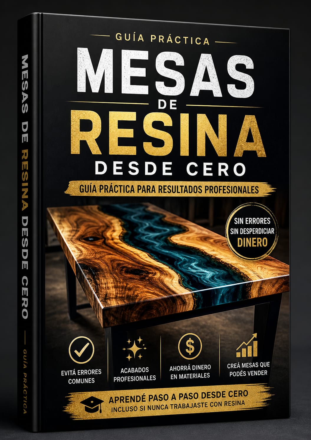 Aprende a Crear Mesas de Resina Profesionales desde Cero (Sin Errores ni Desperdiciar Dinero)